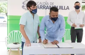 Mauricio Rosales Colpas, tomando posesión de la Localidad Suroriente.