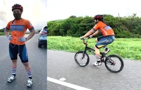 La campeona soledeña Sharid Fayad.