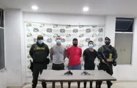 Los tres imputados por el crimen de la mujer fueron capturados tras una persecución de la Policía. 