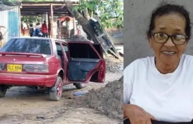 El vehículo en el que se los llevaron.