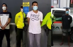 Carlos Arturo Causil Parra, Néstor Andrés Navarro Martínez, William Jesús Polo Anaya.