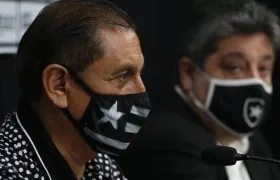 Ramón Díaz, técnico argentino. 