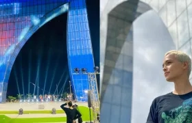 Imágenes de lo que se verá esta tarde.