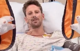 El piloto francés Romain Grosjean.