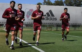 Entrenamiento de River Plate.