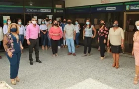 Secretaría de educación de Soledad y sus funcionarios. 