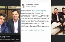 Carlos Felipe Quintero y Juan Camilo Fuentes.