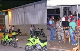 Bodega que era usada para toques de El Rey de Rocha.