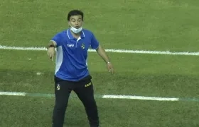 Juan José Ribera, técnico del Coquimbo Unido. 