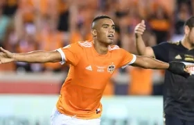 Mauro Manotas, delantero de Sabanalarga. 