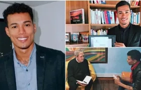 Efraín Dawkins Sanmiguel, periodista raizal barranquillero, que estará en una audiencia privada con el Papa.