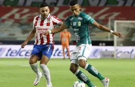 William Tesillo, jugador del León. 