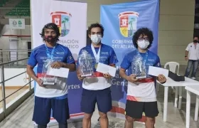 Camilo Estupiñan ganador de la rama masculina. 