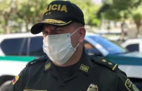 General Ricardo Alarcón, comandante de la Policía Metropolitana de Barranquilla.