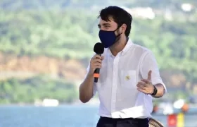 El Alcalde de Barranquilla, Jaime Pumarejo.