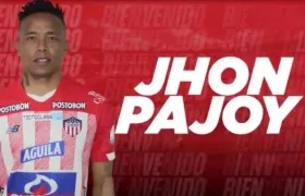 Jhon Pajoy, nuevo jugador de Junior. 