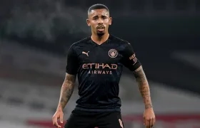 Gabriel Jesús, delantero del Manchester City. 
