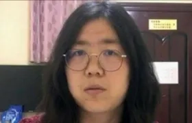 La periodista ciudadana china Zhang Zhan.