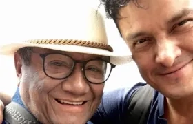 Armando Manzanero y su hijo Juan Pablo.