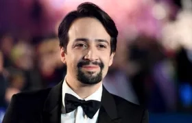 El dramaturgo de origen puertorriqueño Lin-Manuel Miranda.