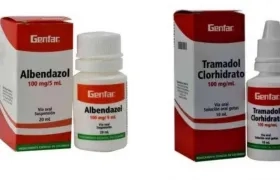 Albendazol y Tramadol.