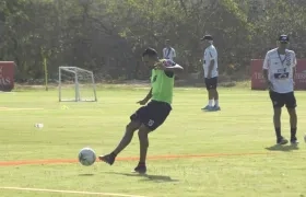 Marlon Piedrahíta, defensa de Junior. 