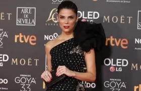 La actriz Juanita Acosta.