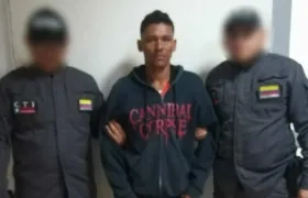 El indiciado se entregó al CTI de la Fiscalía en la URI. 