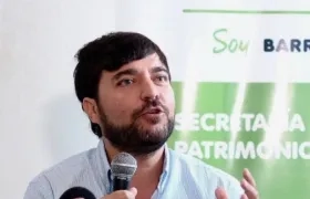 El Alcalde Jaime Pumarejo Heins.