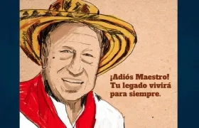 El maestro Catalino Parra (Q.E.P.D.).