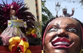 Los Reyes Infantiles Miranda Torres e Isaac Rodríguez.