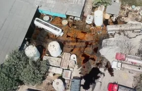 Lugar desde donde se originó el derrame.