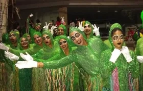 Participantes en el desfile de la calle 84.