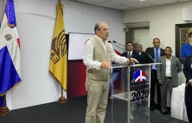 El jefe de la misión, el expresidente chileno Eduardo Frei, hizo un llamado a mantener un diálogo franco y constructivo. 