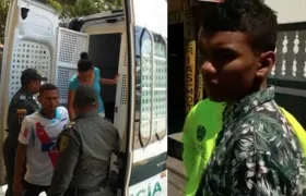 Los tres acusados por la masacre en la finca 'El Gran Chaparral'.