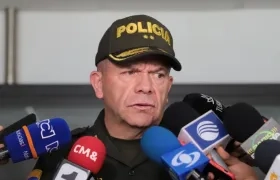 General Ricardo Alarcón, comandante de la Policía Metropolitana de Barranquilla.