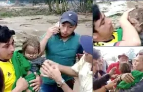 Imágenes del rescate.