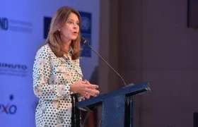 La Vicepresidente Marta Lucía Ramírez.