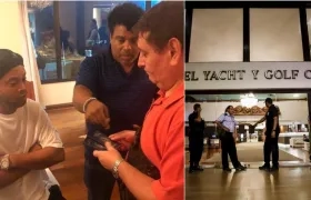 El exjugador del Barcelona y su hermano llegaron la tarde del miércoles al aeropuerto internacional de Asunción y pasaron sin problemas todos los controles.