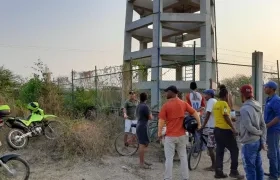 Foto del lugar de los hechos en Leña, jurisdicción de Candelaria.