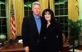 Bill Clinton y Mónica Lewinski.