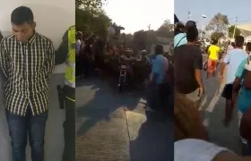 El capturado Carlos Andrés Morales Escobar