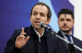 Ernesto Lucena, ministro de Deportes de Colombia. 