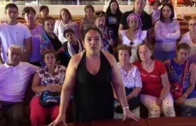 Colombianos a bordo del crucero Monarch