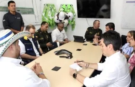 Sesión conjunta de las autoridades de Córdoba.