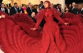 La cantante Cardi B durante la pasada edición de la Met Gala.