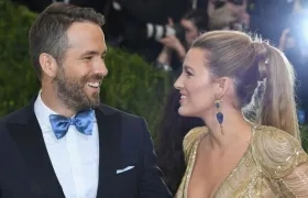 La pareja de actores Ryan Reynolds y Blake Lively.