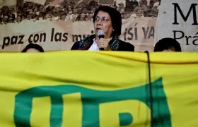 Senadora Aida Avella, militante de la UP.