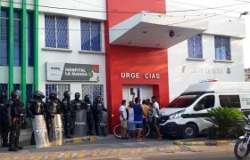 Camino la manga dónde llevaron a las víctimas