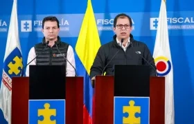 Carlos Felipe Córdoba, Contralor; y Francisco Barbosa, Fiscal.
